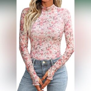 Floral Long Sleeve Top